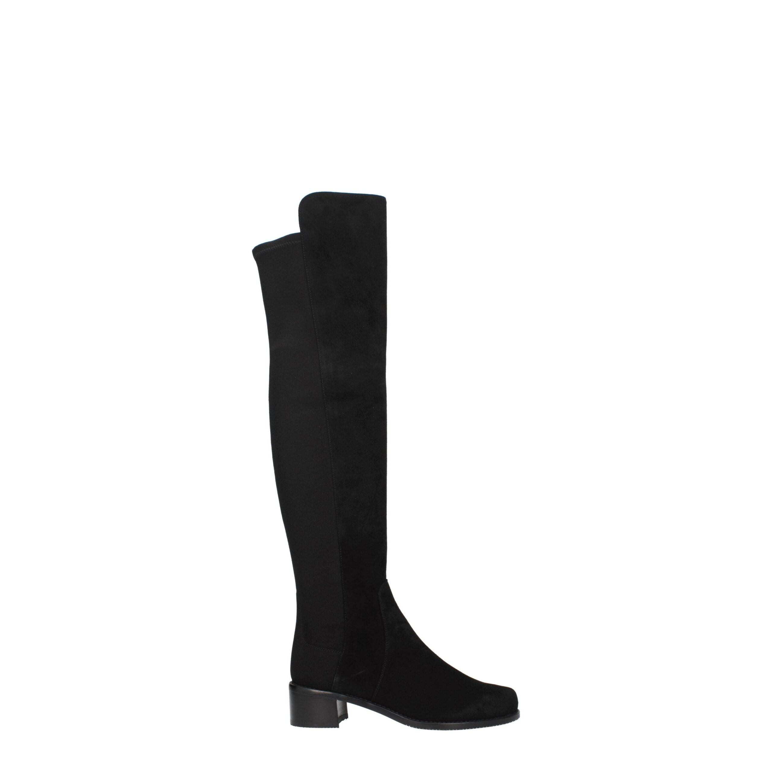 Stuart Weitzman Black Leather Boot